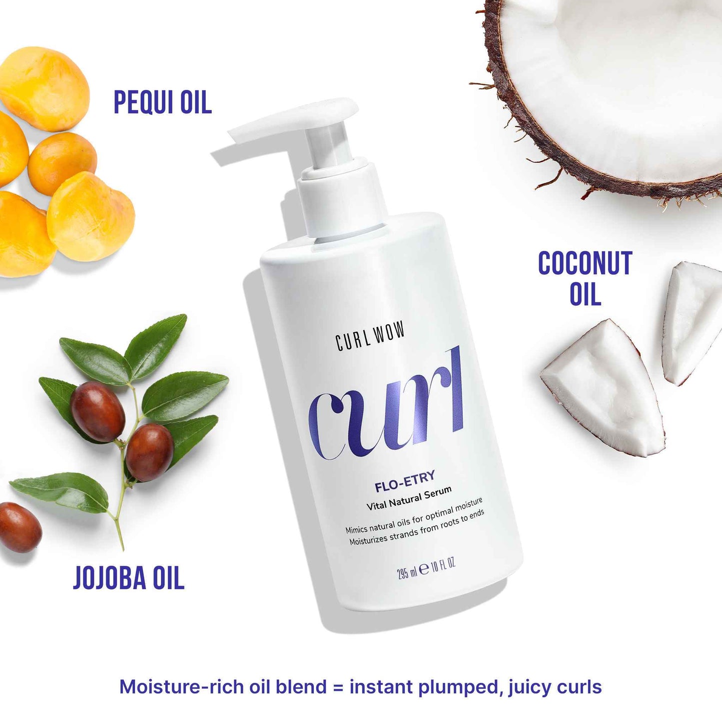 Flo-etry Vital Natural Serum for Curly Hair