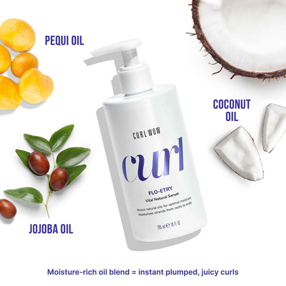 Flo-etry Vital Natural Serum for Curly Hair