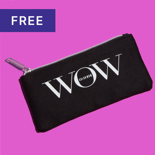Free Wow Cosmetic Pouch ($15 Value)